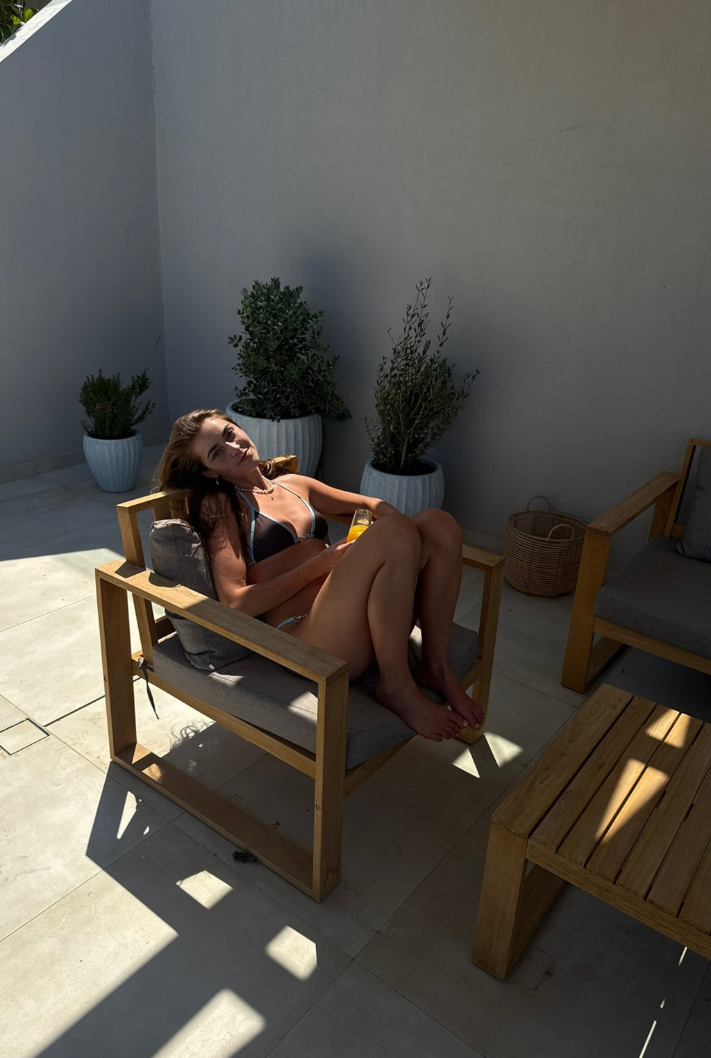 Halo Mocha Bikiní Buxur